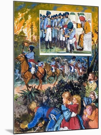 India: The Sikh Wars-C.l. Doughty-Mounted Giclee Print