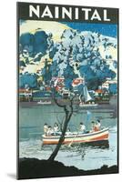 India Travel Poster, Nainital-null-Mounted Art Print