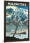 India Travel Poster, Nainital-null-Framed Art Print