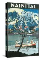India Travel Poster, Nainital-Found Image Press-Stretched Canvas