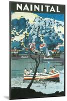 India Travel Poster, Nainital-Found Image Press-Mounted Giclee Print