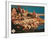 India Travel Poster-null-Framed Giclee Print