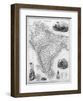 India Under British Rule About the Time of the Mutiny-W. Hughes-Framed Photographic Print