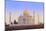 India, Uttar Pradesh, Agra, Taj Mahal in Rosy Dawn Light-Alex Robinson-Mounted Photographic Print