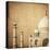 India, Uttar Pradesh, Agra, Taj Mahal (UNESCO Site)-Michele Falzone-Stretched Canvas