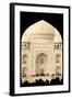 India, Uttar Pradesh, Agra, Taj Mahal (UNESCO site)-Michele Falzone-Framed Photographic Print