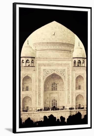 India, Uttar Pradesh, Agra, Taj Mahal (UNESCO site)-Michele Falzone-Framed Premium Photographic Print