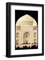 India, Uttar Pradesh, Agra, Taj Mahal (UNESCO site)-Michele Falzone-Framed Photographic Print