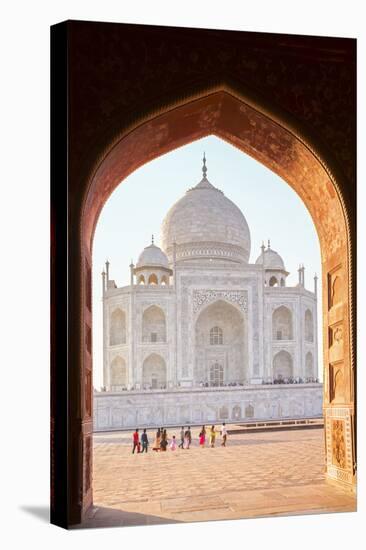 India, Uttar Pradesh, Agra, Taj Mahal-Alex Robinson-Stretched Canvas