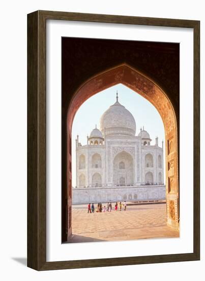 India, Uttar Pradesh, Agra, Taj Mahal-Alex Robinson-Framed Photographic Print