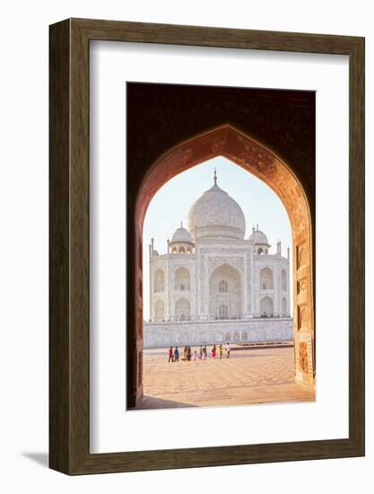 India, Uttar Pradesh, Agra, Taj Mahal-Alex Robinson-Framed Photographic Print