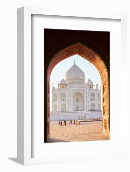 India, Uttar Pradesh, Agra, Taj Mahal-Alex Robinson-Framed Photographic Print