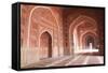India, Uttar Pradesh, Agra. the Mosque on the Grounds of the Taj Mahal-Emily Wilson-Framed Stretched Canvas