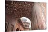 India, Uttar Pradesh, Agra. the Mosque's Arches-Emily Wilson-Stretched Canvas