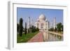 India, Uttar Pradesh, the Taj Mahal, This Mughal Mausoleum Has Become the Tourist Emblem of India-Gavin Hellier-Framed Photographic Print