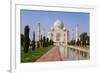 India, Uttar Pradesh, the Taj Mahal, This Mughal Mausoleum Has Become the Tourist Emblem of India-Gavin Hellier-Framed Photographic Print