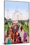 India, Uttar Pradesh, the Taj Mahal, This Mughal Mausoleum Has Become the Tourist Emblem of India-Gavin Hellier-Mounted Photographic Print