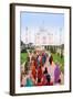 India, Uttar Pradesh, the Taj Mahal, This Mughal Mausoleum Has Become the Tourist Emblem of India-Gavin Hellier-Framed Photographic Print