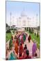 India, Uttar Pradesh, the Taj Mahal, This Mughal Mausoleum Has Become the Tourist Emblem of India-Gavin Hellier-Mounted Photographic Print