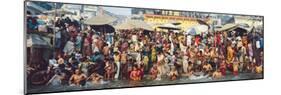 India Uttar Pradesh Varanasi (Benares) Religious Rites in the Holy Ganges-Gavin Hellier-Mounted Photographic Print