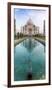 India. View of the Taj Mahal in Agra.-Ralph H^ Bendjebar-Framed Photographic Print