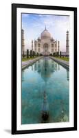 India. View of the Taj Mahal in Agra.-Ralph H^ Bendjebar-Framed Photographic Print