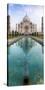 India. View of the Taj Mahal in Agra.-Ralph H^ Bendjebar-Stretched Canvas