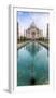 India. View of the Taj Mahal in Agra.-Ralph H^ Bendjebar-Framed Photographic Print