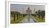 India. View of the Taj Mahal in Agra.-Ralph H. Bendjebar-Framed Photographic Print