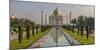 India. View of the Taj Mahal in Agra.-Ralph H. Bendjebar-Mounted Photographic Print