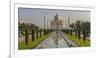 India. View of the Taj Mahal in Agra.-Ralph H. Bendjebar-Framed Photographic Print