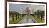 India. View of the Taj Mahal in Agra.-Ralph H. Bendjebar-Framed Photographic Print
