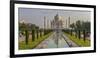 India. View of the Taj Mahal in Agra.-Ralph H. Bendjebar-Framed Photographic Print