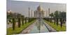 India. View of the Taj Mahal in Agra.-Ralph H. Bendjebar-Mounted Photographic Print