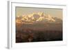 India, West Bengal, Singalila National Park, Sandakfu, Snowcapped Kangchenjunga-Anthony Asael-Framed Photographic Print