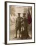 "India Will Help" - a British and an Indian Officer Join Forces to Fight the Enemy-null-Framed Photographic Print