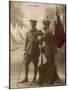 "India Will Help" - a British and an Indian Officer Join Forces to Fight the Enemy-null-Mounted Photographic Print