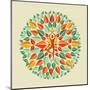 India - Yoga Mandala-cienpies-Mounted Art Print