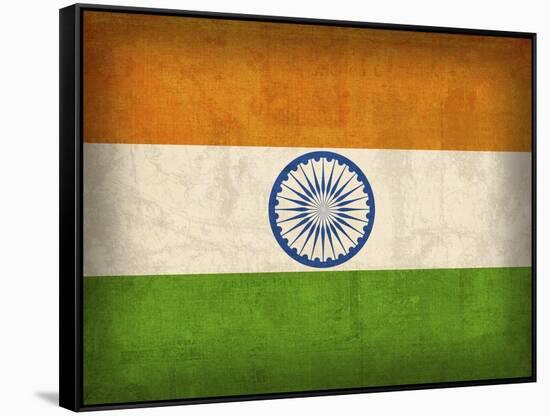 India-David Bowman-Framed Stretched Canvas