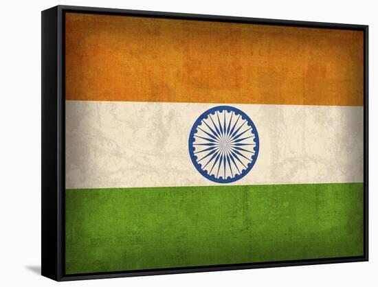 India-David Bowman-Framed Stretched Canvas