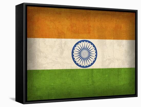 India-David Bowman-Framed Stretched Canvas