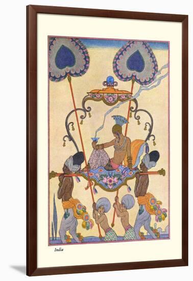 India-Georges Barbier-Framed Art Print