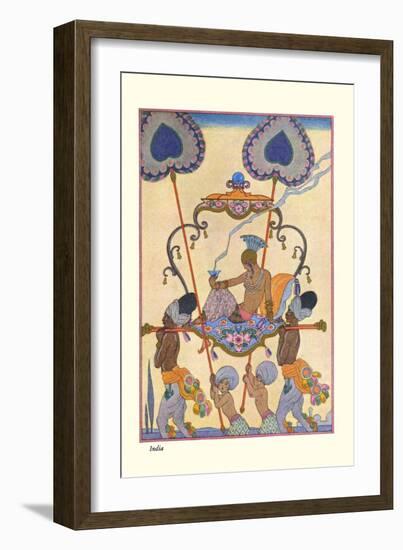 India-Georges Barbier-Framed Art Print