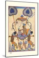 India-Georges Barbier-Mounted Art Print