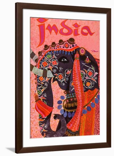 India-David Klein-Framed Art Print