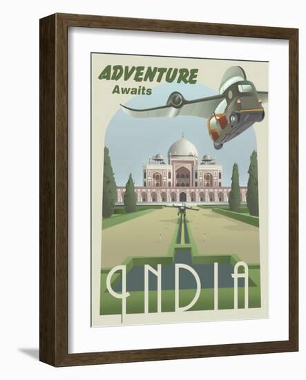 India-Steve Thomas-Framed Giclee Print