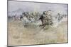 Indian Ambush-Charles Marion Russell-Mounted Giclee Print
