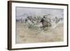 Indian Ambush-Charles Marion Russell-Framed Giclee Print