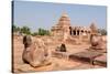 Indian Ancient Architeckture in the Archaeological Place in Pattadakal-rchphoto-Stretched Canvas