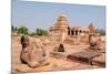 Indian Ancient Architeckture in the Archaeological Place in Pattadakal-rchphoto-Mounted Photographic Print